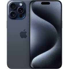 iPhone 15 pro max blue titanium 10/10 condition