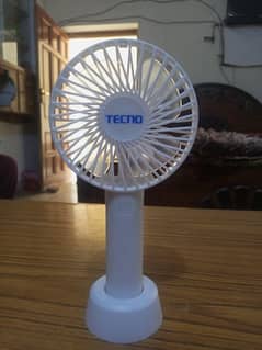 chargeable mini fan