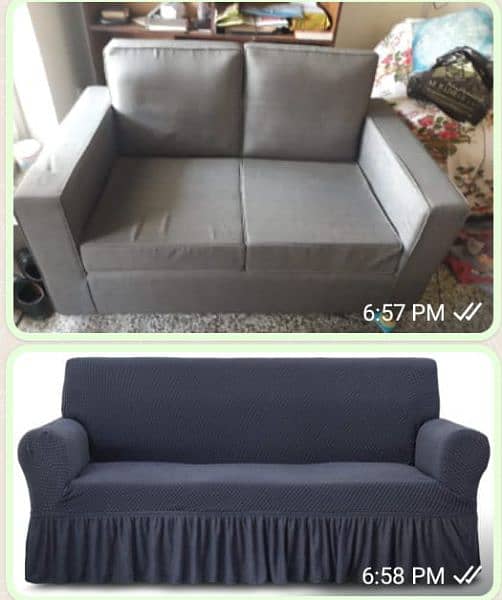 Frill. sofa cover 2