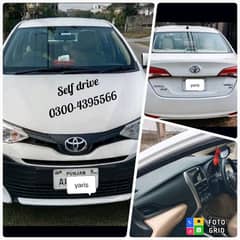 Rent A Car/ Self Drive/ without Driver/ car rental/ Toyota Yaris