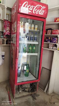display refrigerator for shop . . . urgent sell . . . shop khtm kr ray hain