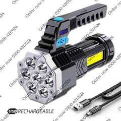 Head light Torch COB Mini Portable USB Rechargeable Waterproof Fi