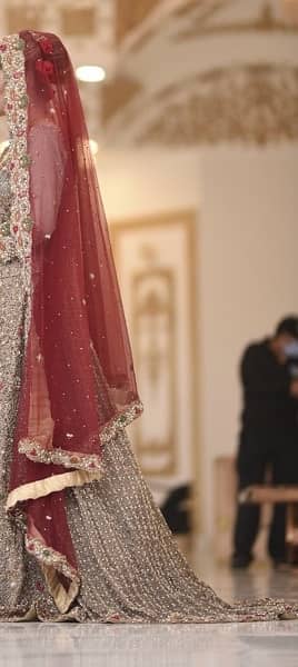 Bridal Dress Rust & Gold (Lehnga) 1