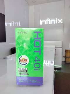 infinix hot 40i 8+8/128 box pack 1 year warranty non active