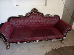 Chionioty Solid wood Sofa Set 5 seater good condition