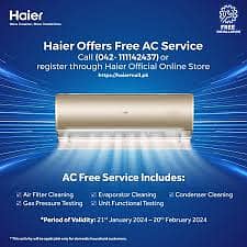  Boomber Offer: Get All Haier ACs at Great Prices! 