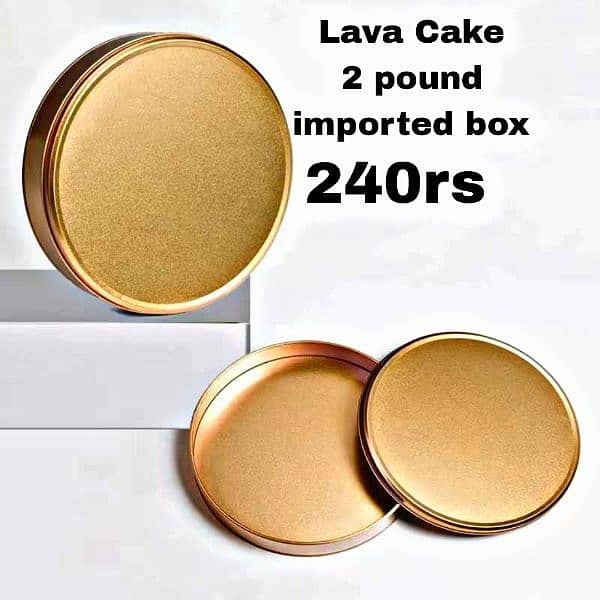 Dream cake Tin boxes lava cake boxes 2