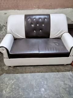 leather sofas brown and white