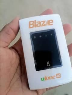 Ufone Blaze 4G Wifi Hotspot internet Device  All Sim Unlock