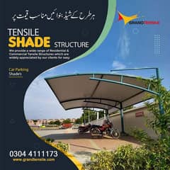 wall mount shade,Tensile Shed, Parking Shades,Tarpal,Car parking shade