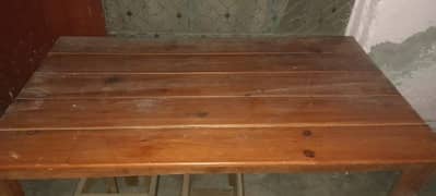 wood Mai hai dining table