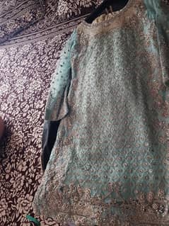 shirt sharara with beautiful net dupta for nikkah, party and eid wear