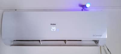 Haier Ac and Dc inverter 1.5 for sale WhatsApp 0309=8538=937