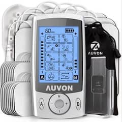 AUVON Dual Channel TENS and EMS Machine with 20 Modes