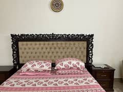 BED SET WITH A MATCHING SOFA SET AVAILABLE