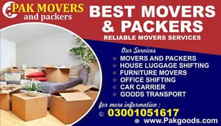 Packers & Movers/House Shifting/Loading /Goods Transport rent service