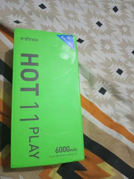 infinix hot 11 play 4gb Ram, 64 memory 3