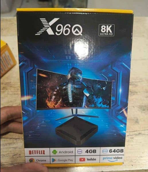 ANDROID BOX X96Q 4/64 ALL WINNER 0