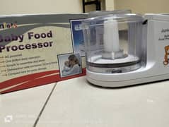 Baby food processor