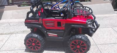 Kids Jeep Big Size-Rechargeable electric - urgent sale