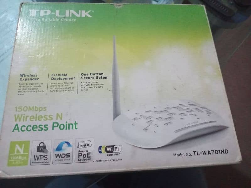 TP Link wireless router Model: TL-WA701ND 0