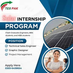 Paid Internships for Solar energy Systems