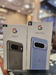 Brand New Box Pack Google Pixel 8 / 8 Pro Factory Unlocked Fresh Stock