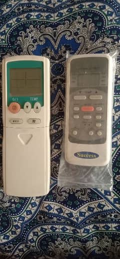 AC remotes are available in good condition 0