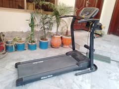 Slimline treadmill along with vibration machine