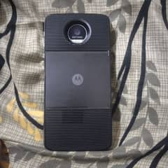 moto z force with moto mod projector
