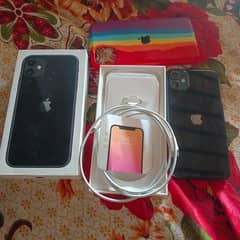 iPhone 11 box and original cable chrger water pack
