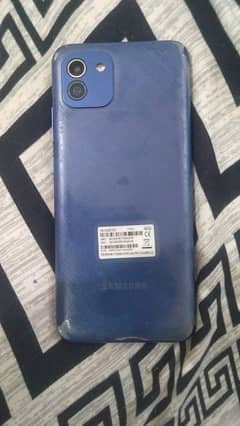 20,000 Samsung A03 in blue colour