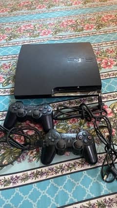PS3 with Two Controllers