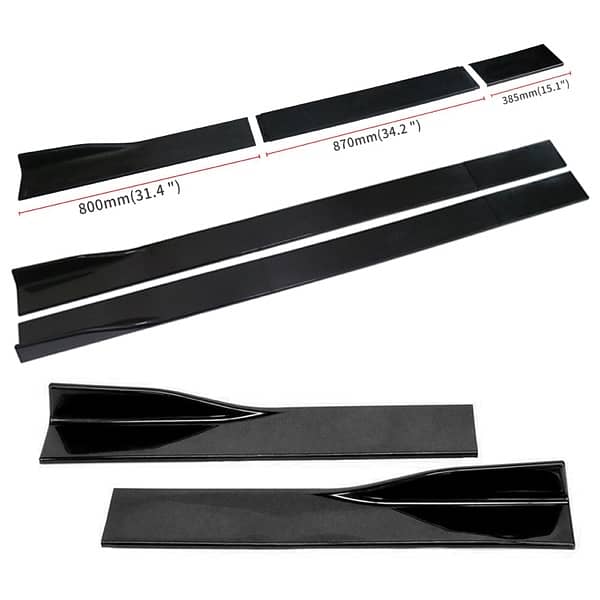 universal back and side skirts for cars. . 3