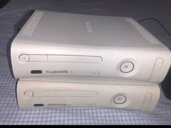 Xbox 360 2 Consoles With 2 Controllers