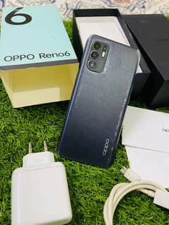 Oppo reno 6 with complete box