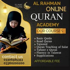 Male/female Quran tutor  / Online Quran teacher / Quran  classes
