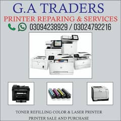 all kinds of printer reparing and services