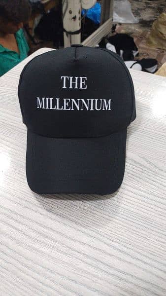 Simple cap logo wali cap printing wali cap minimum oder 100 pec 2