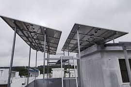 Elevated Solar Structure Installation