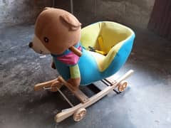Baby Stroller/pram & Wooden Rocking Horse