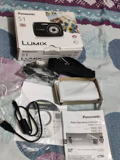 Panasonic DMC-S1 camera with complete box pack accessories