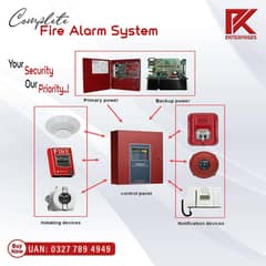 Fire Alarm System & Fire Extinguishers Smoke Detector Heat Detector