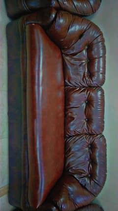 Leather Sofas (Masters Molty Foam Inside)