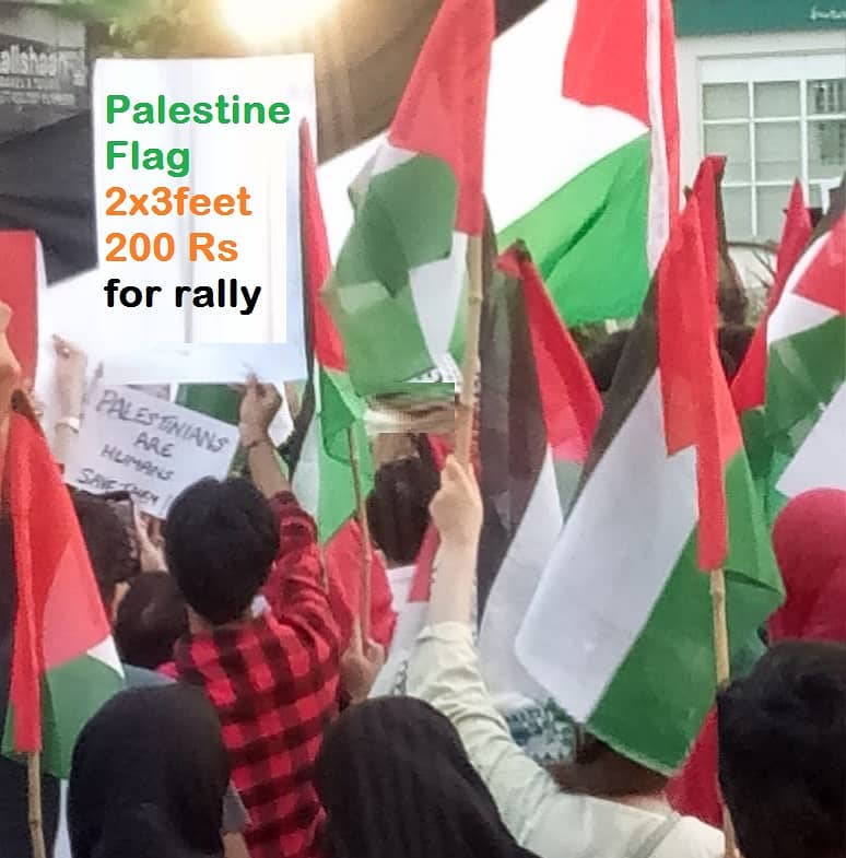 Palestine Flag and Muffler to Show Solidarity with Palestinian Peoples 1