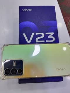 Vivo V23 5G Gold 12/256GB with Box and Original 44w charger