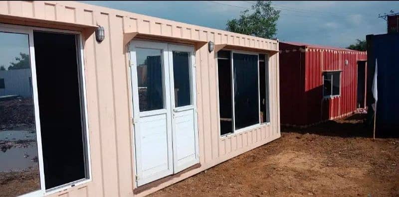 Mobile toilet washroom prefab guard room container home & office cabin 4