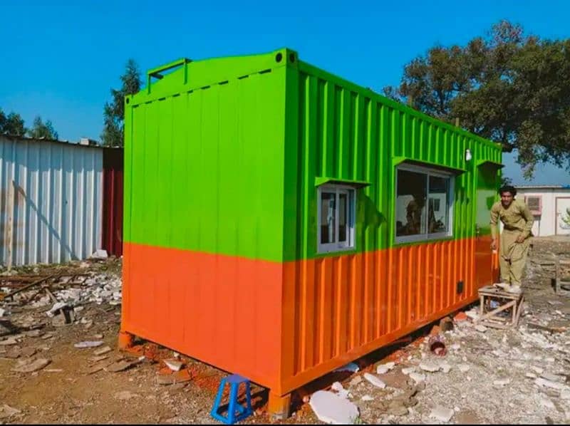 Mobile toilet washroom prefab guard room container home & office cabin 9