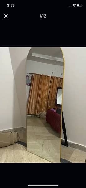 U shaped standing mirror for sale 0