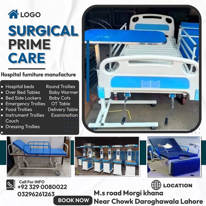 Manufacture of Hospital Furniture/Patients Beds/Hospital beds 1